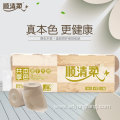 Bamboo Colored Toilet Paper Tissue Roll